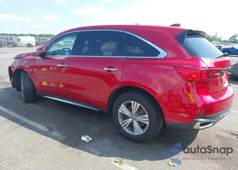 2020 Acura Mdx Standard z USA, uszkodzony, nr VIN 5J8YD4H32LL046561